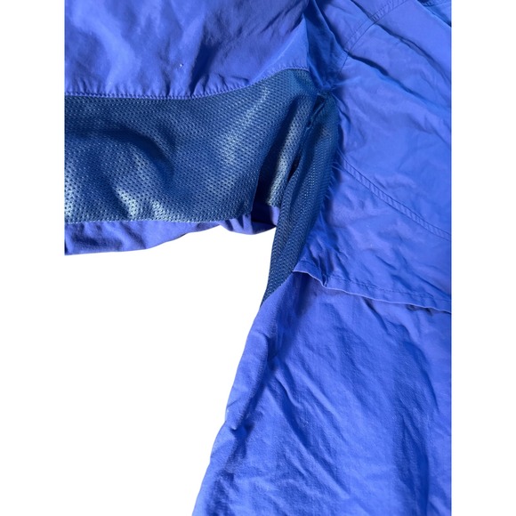 Vintage Solumbra Sun Protective Jacket UPF Blue Windbreaker XL Made in USA Y2K - Picture 6 of 9